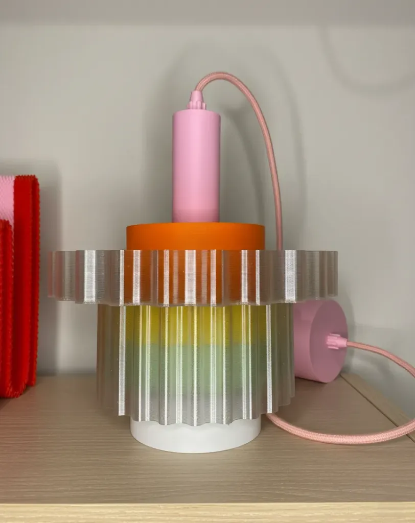 Glowy hanging lamp - Customised